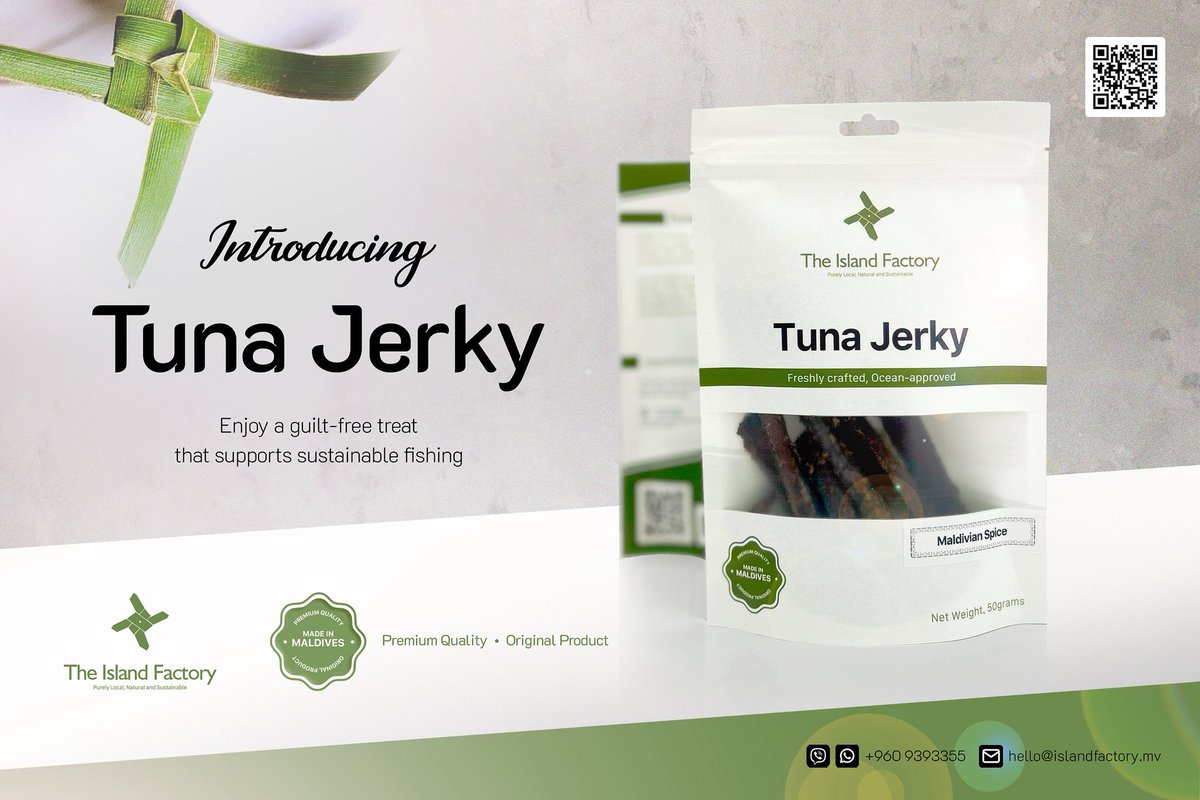 mvislandfactory's tweet photo. Fresh from local waters, crafted with care, introducing our All Natural Tuna Jerky. Pure protein. Pure flavor. 100% local.  ✨✨

For orders: https://t.co/S2VmdqdkSl

#TunaJerky #EatLocal https://t.co/0mGvVP3uuS