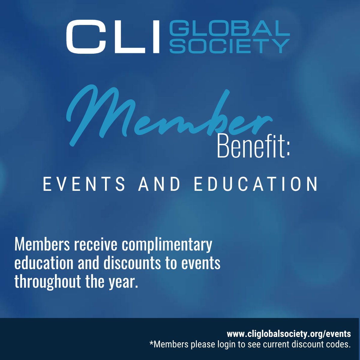 CLI_Global's tweet photo. CLIGS members have access to complimentary education &amp; discounts to educational events.

Upcoming Events:
🗓️ May 11 > SVM Vascular Medicine Journal Club | Virtual
🗓️ August 5-8 >> AMP | Boston, MA

*Members, login in to see current discount codes >> https://t.co/VL3YYzX9zo https://t.co/hofKEsjRN0