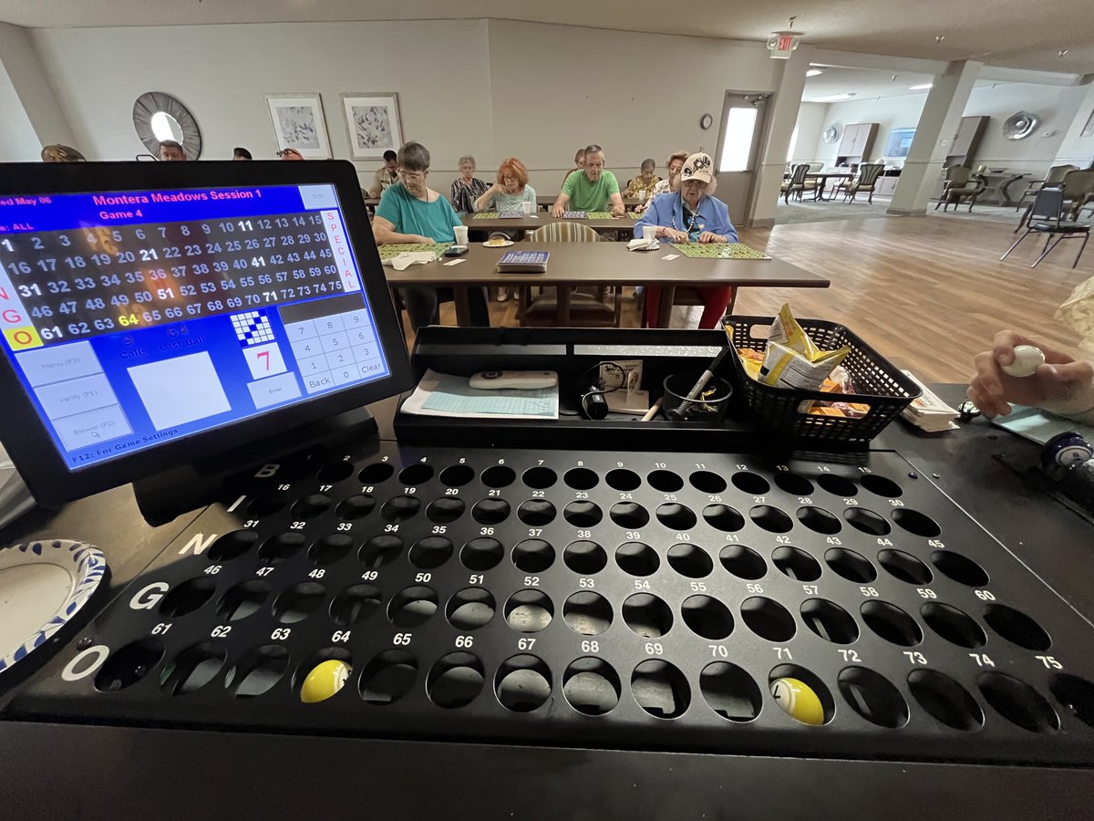 LVMPDSCAC's tweet image. We joined the seniors at Montara Meadows for Bingo—and they showed us how it’s done 😄

Safe to say, we had a great time (even if we didn’t win). Thanks for having us! 💙

#CommunityFirst #BingoPros