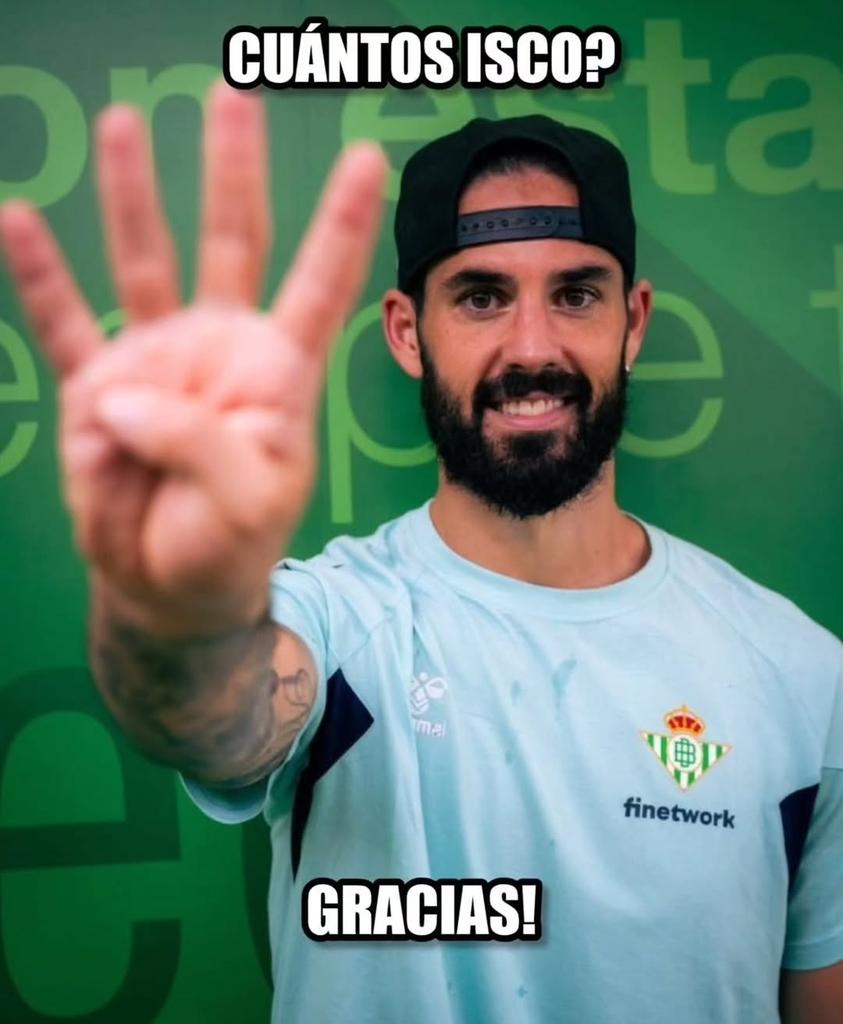 gracias isco!