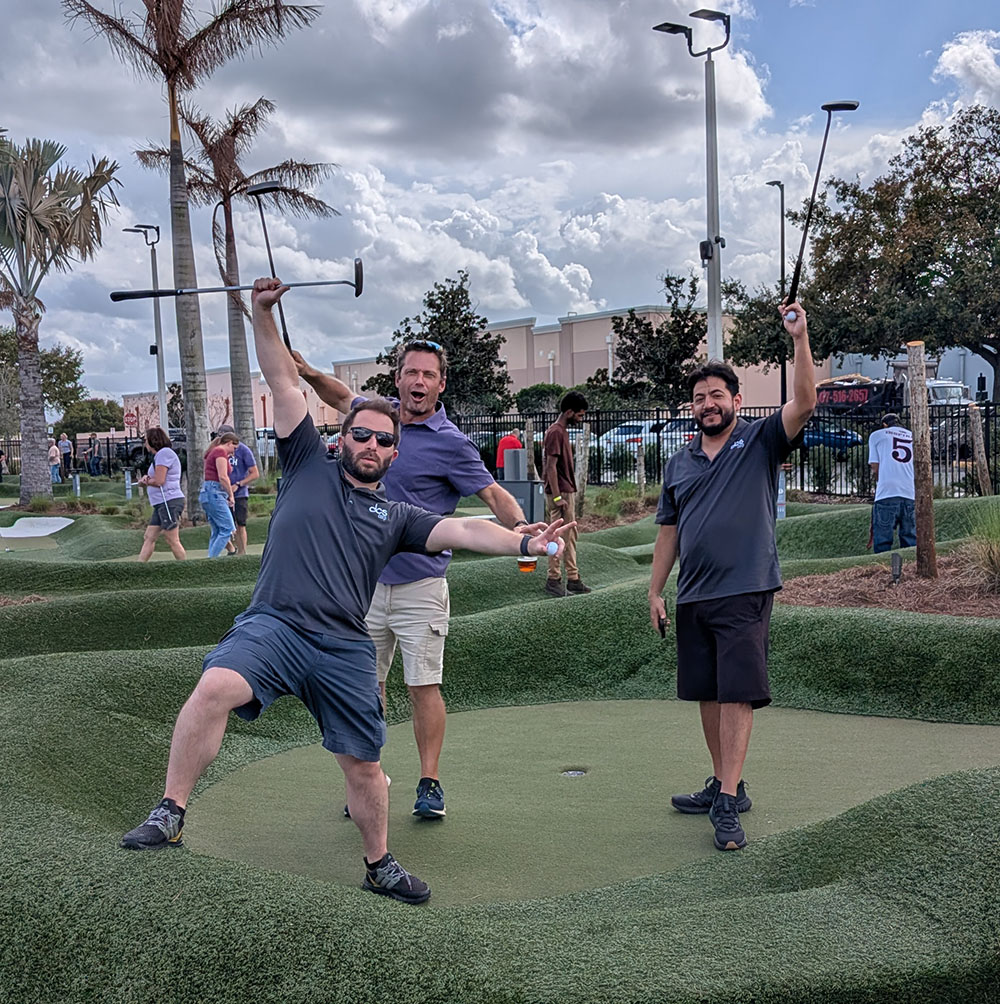 Our Orlando, FL, employee-owners celebrated Employee Appreciation Month with an afternoon of putt-putt at the <a href="/PopstrokeGolf/">PopStroke</a> golf course. A special thank you to Jennifer Chong, who coordinated this event for everyone! #DCSCorp