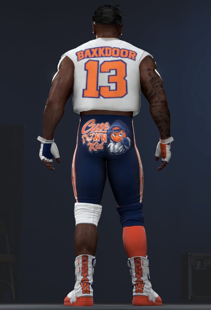 Slugg_Creationz's tweet image. Semi Jones Is ALMOST Complete I Gotta Do His Entrance And He Will Be Available (This Is My IRL Face Texture)

#WWE2K26 #Pc #SluggCreationz #CAW #Wrestling #NGW  #wwe2k #wwe #Original