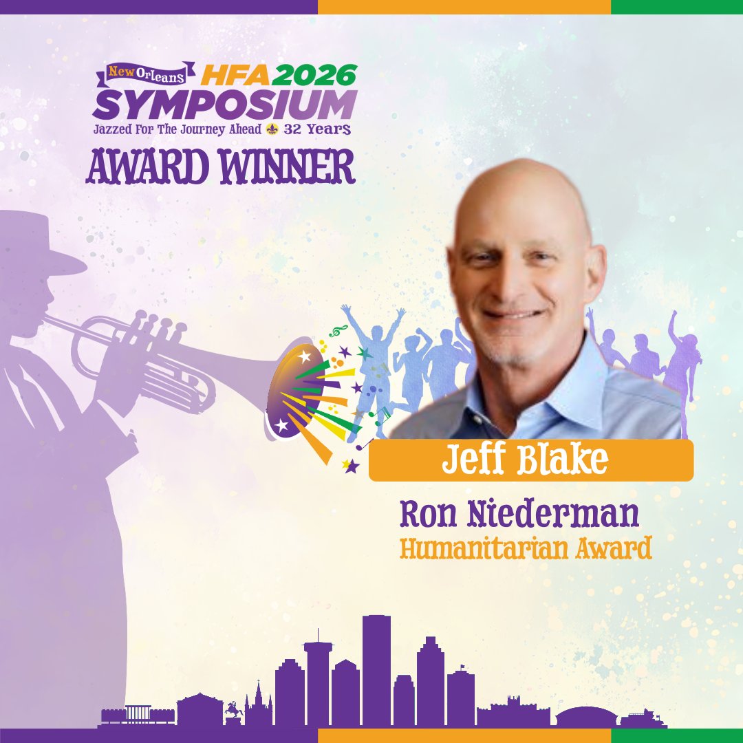 hemophiliafed's tweet image. Jeff Blake receives the Ron Niederman Humanitarian Award 🎉

A leader since 2017 at the Hemophilia Alliance, he’s expanded access to care through genetic testing and financial support programs.

Honored at #Symposium in New Orleans 💙