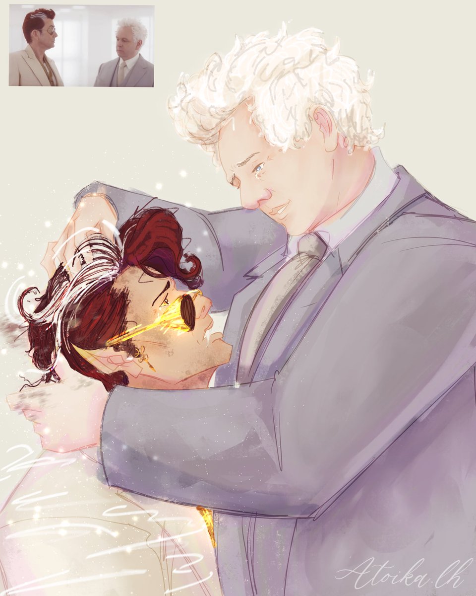 I missed them sm😭😭😭😭

#goodomens #goodomensfanart #goodomensfinale