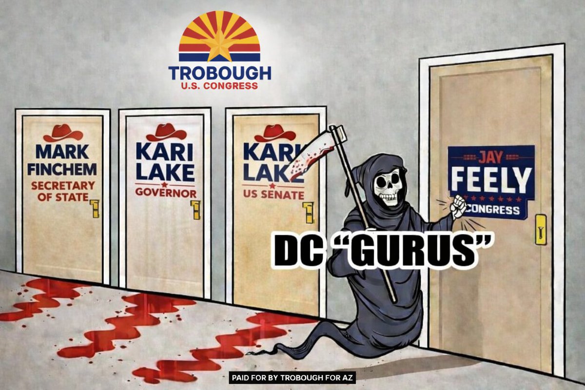 These numbers tell me one thing: Jay is more popular in D.C. than in Arizona. 

Arizona Republicans know all too well what happens when the D.C. Establishment chooses our candidates for us. We cannot afford that in this district this cycle; the stakes are too high. 

We need a