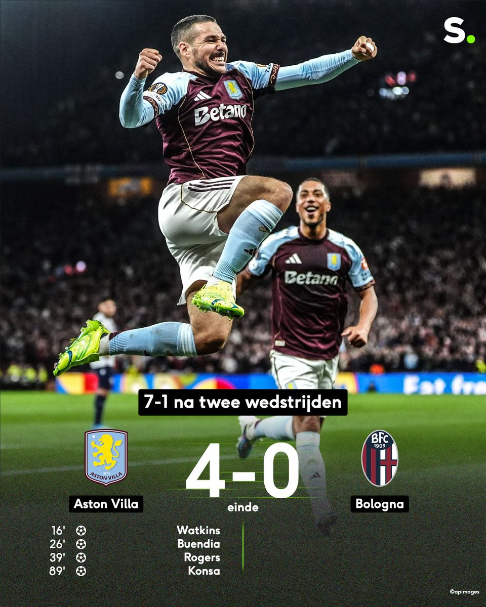 sporza's tweet image. Tielemans en Onana stoten door naar de halve finales in Europa League, Moreira en Penders doen hetzelfde in de Conference League. #Voetbal 

sporza.be/nl/matches/voe…