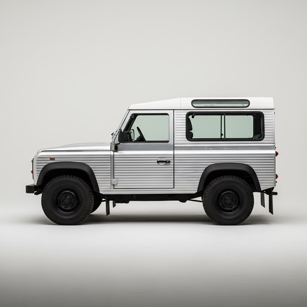 kotecinho's tweet photo. A Land Rover Defender reimagined through the lens of Rimowa

HKST