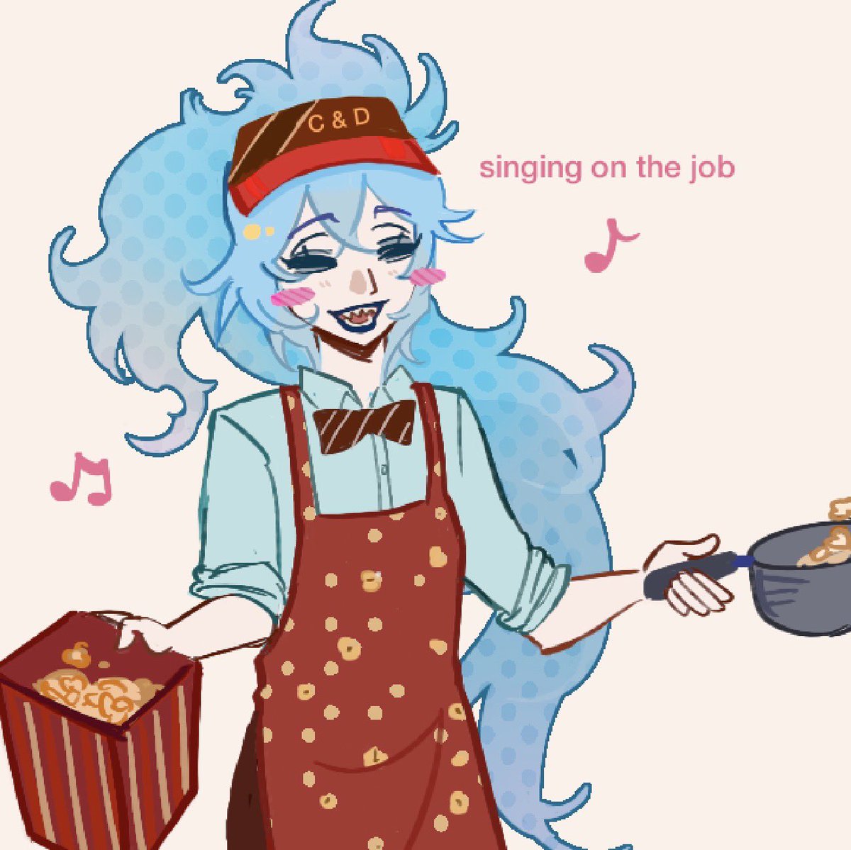 fry is busy w school… tweet media