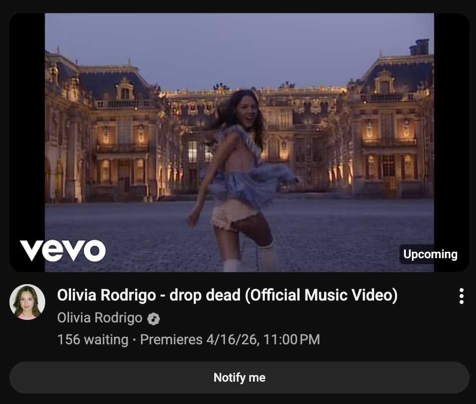 Olivia Rodrigo Daily tweet media