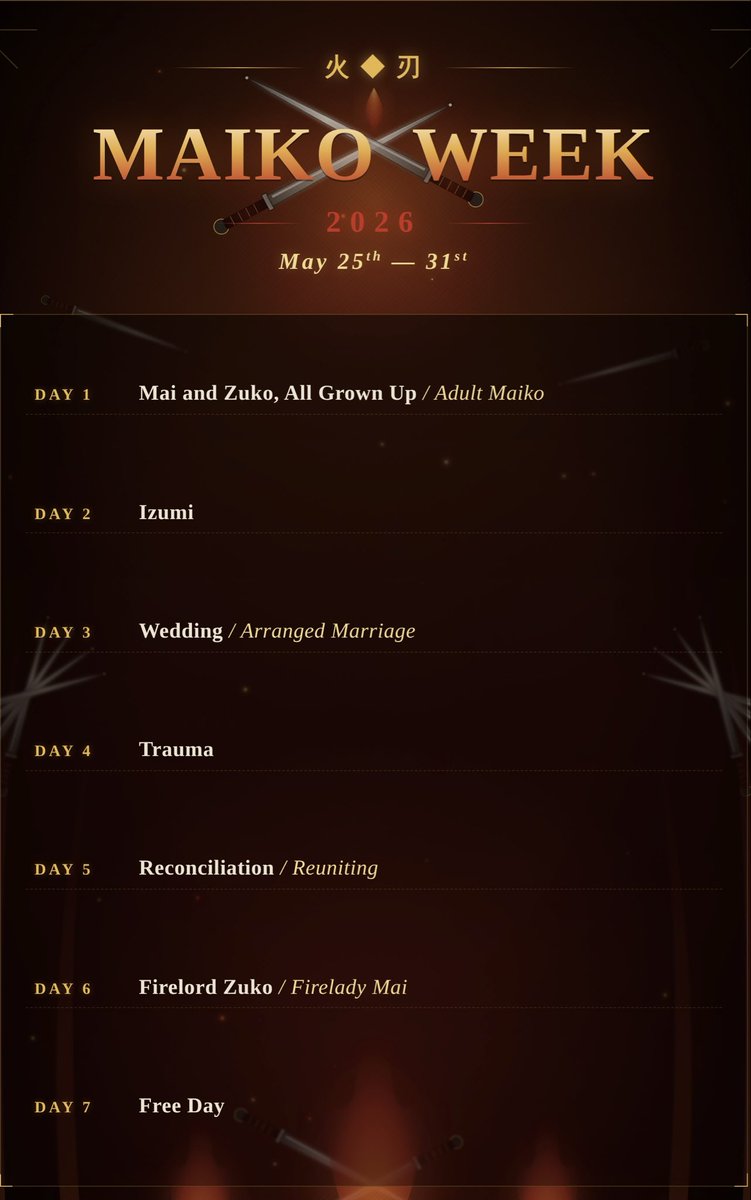 Daily Maiko 🗡️ 🔥 tweet media