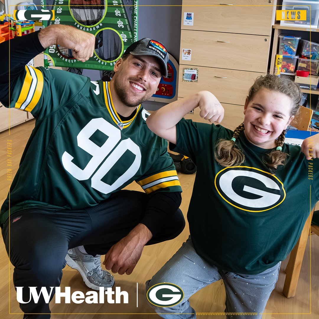 packers's tweet photo. Packers name UW Health Official Health Care Partner of the Green Bay Packers