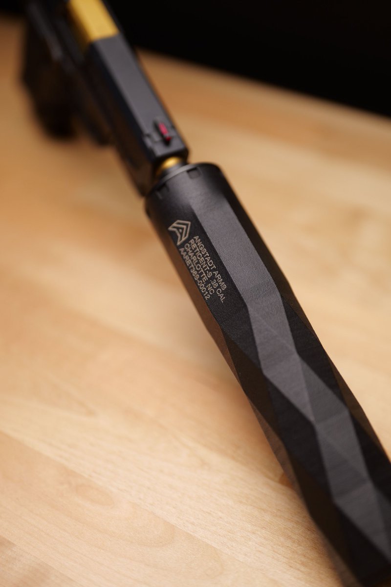 AngstadtArms's tweet image. NEW RETICENT 360S SUPPRESSOR // 
SPECS &amp;gt;&amp;gt;
DMLS 100% Grade 5 Titanium
Pistols up to 9mm
Rifles up to .36 caliber
Length: 6.5″
Weight: 7oz w/o Mount
Diameter: 1.55″

#9mm #suppressor #silencer