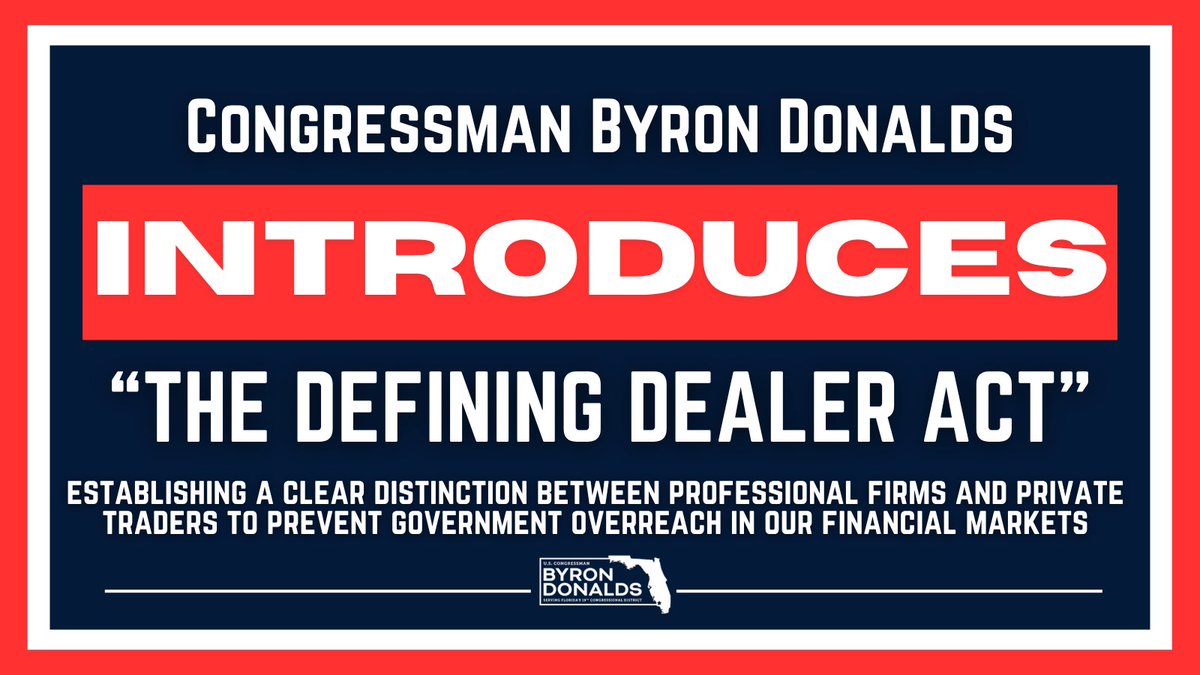 Congressman Byron Donalds tweet media
