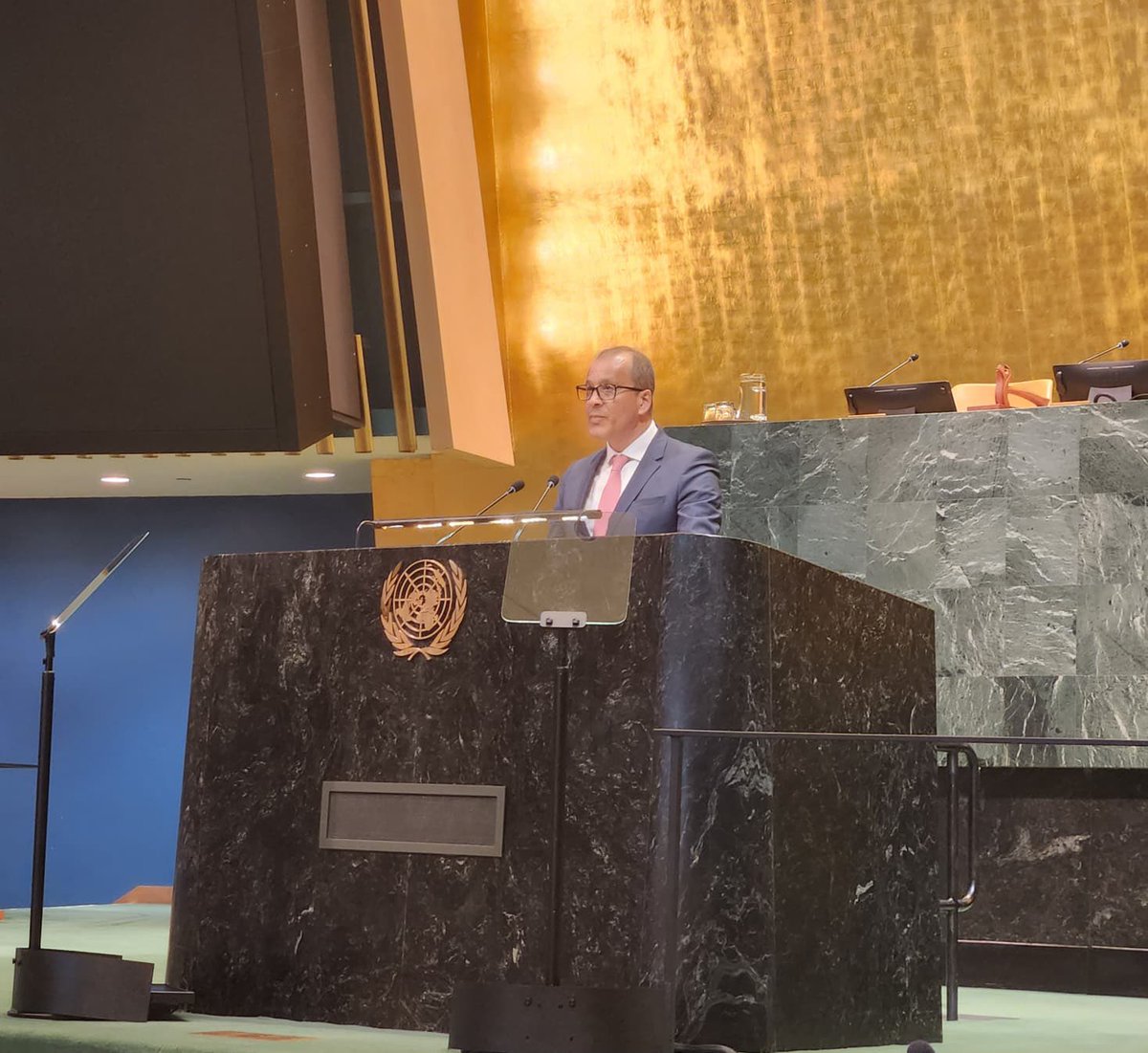 Romania UN NY tweet media