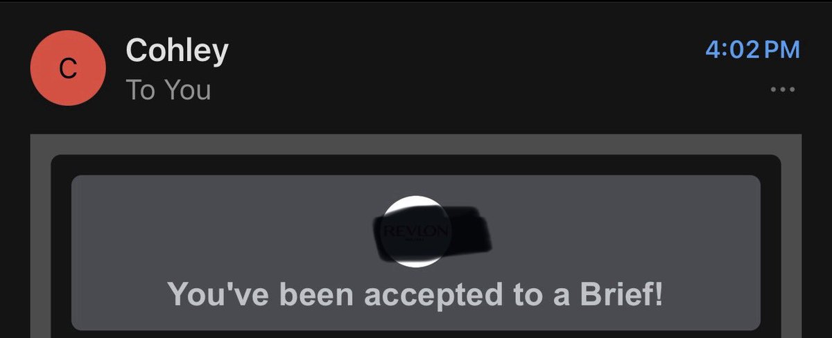 hqcrocker's tweet image. Just got accepted to a DREAM BRAND on Cohley!! ✨ 

LETS GO! 

#ugc