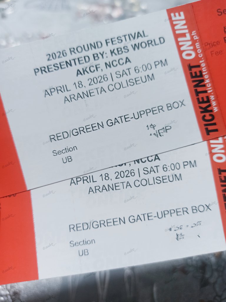 audrq_'s tweet photo. wts lfb Round Festival Day 1

2 UB Section Tickets
1.5k for 2

meetup - kaliwaan, no need dp
loc: anonas, cubao, marikina, san mateo

pm if interested

horizon, kaia, 1st one, velocity, syafiq abdilah, mimifly, melomance, tj monterde, pamungkas, cup of joe https://t.co/iO939GocZm