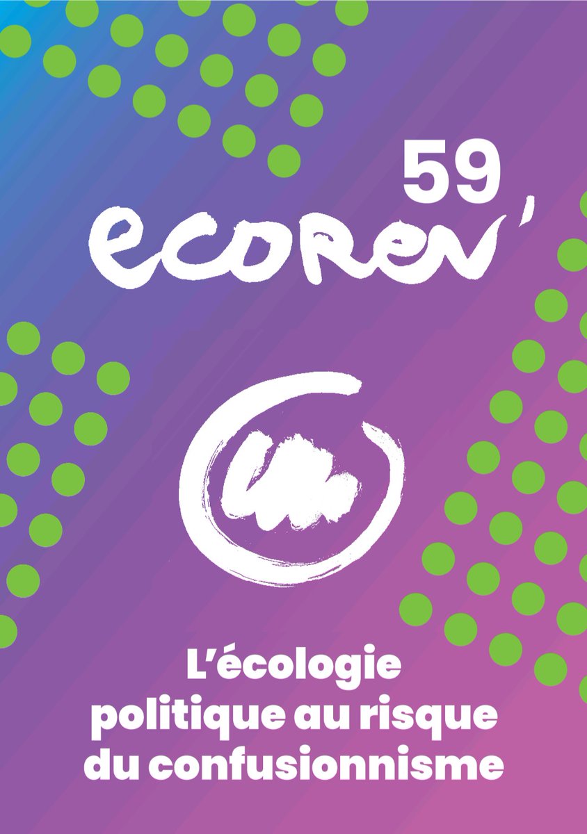 RevueEcoRev's tweet photo. Face à la facilité avec laquelle certains discours écologistes glissent, parfois imperceptiblement, vers des positions qui n’ont rien d’émancipateur, comment avancer dans ce brouillard vert sans se perdre politiquement ?
https://t.co/WpTPhCIvyb https://t.co/OidNjc2imY