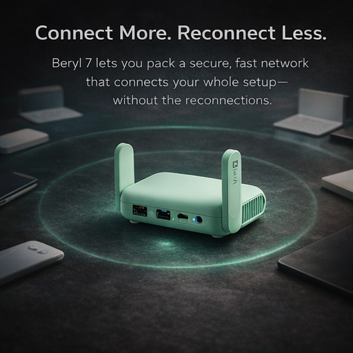 flashrouters's tweet photo. Hotel WiFi is temporary. Your setup doesn’t have to be.
Beryl 7 is here:
https://t.co/F26zAWbvXc https://t.co/XQevFnX2dH