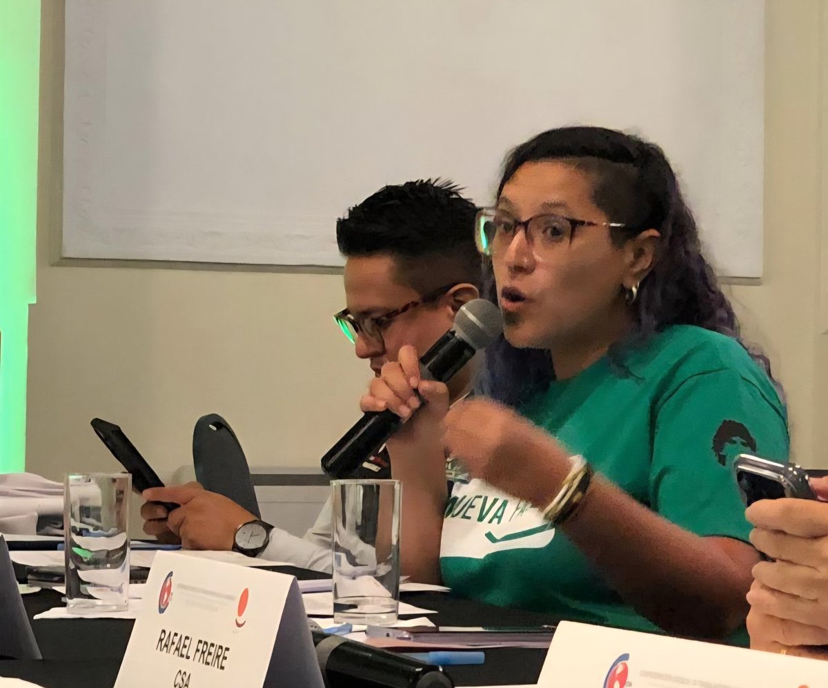 📝 Jóvenes sindicalistas de toda América se reunieron en Montevideo para fortalecer la organización regional de la Juventud Trabajadora.

La CTA-T participó activamente del encuentro convocado por CSA-TUCA que consolidó debates y agenda común para el futuro del trabajo y la