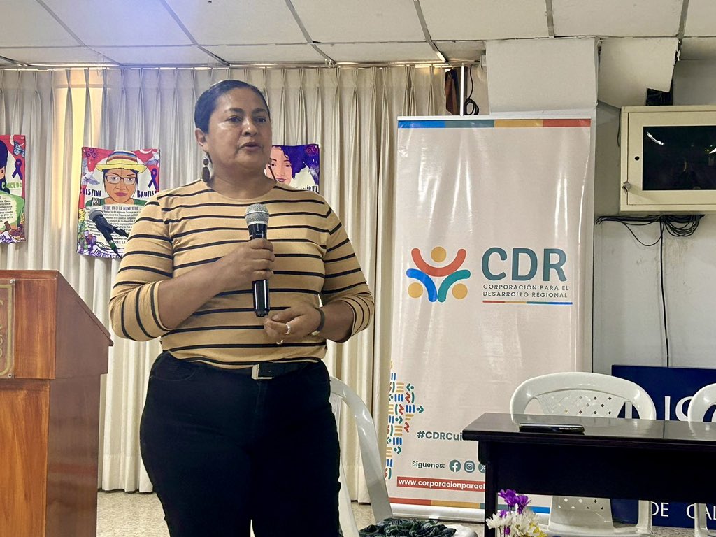 MisionONUCol's tweet image. Socializar el #PlanDeAcciónNacional de la #Resolución1325 es clave para avanzar en su territorialización. Participamos en una sesión promovida por @cdrcorporacion en #Cali, donde se analizaron retos y oportunidades de la participación de las mujeres en la implementación del #PAN.