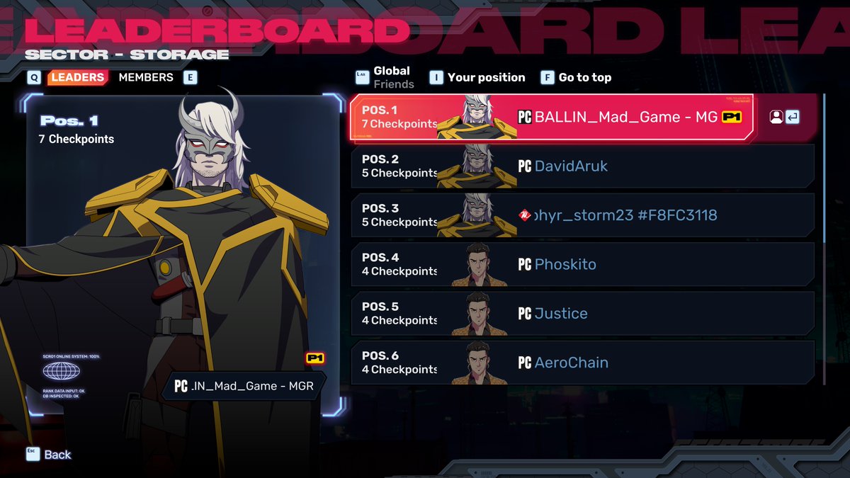 BALLIN_Mad_Game's tweet photo. Mad Game Racing Presents
  
Screamer

Checkpoints

Grade S - Sector - Storage

Leader Screamer

Mr. A - 7 Checkpoints WR

#1 World Ranking Online Leaderboards

4/16/26

#Screamer
#ScreamerVideogame
#steam
#AnimeRacing
#MadGameRacing
#steamdeck
#RacingGame
#Milestone
#MilestoneSrl https://t.co/xDnLFRQrKW