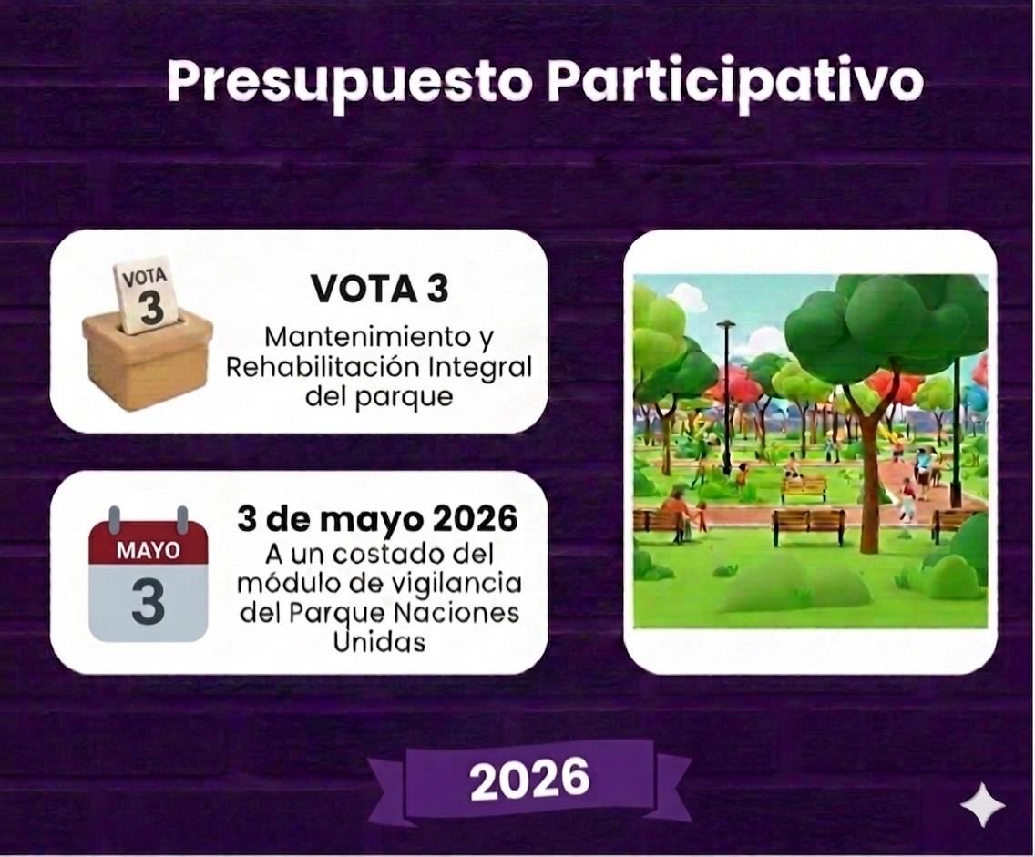 RamirezMarisssa's tweet photo. @PaseosdeTaxquea Vecino recuerda este 3 de mayo presupuestos 2026 y 2027 
3 y 51 y Copaco D, de Paseos 2 https://t.co/mY7nsb59y2