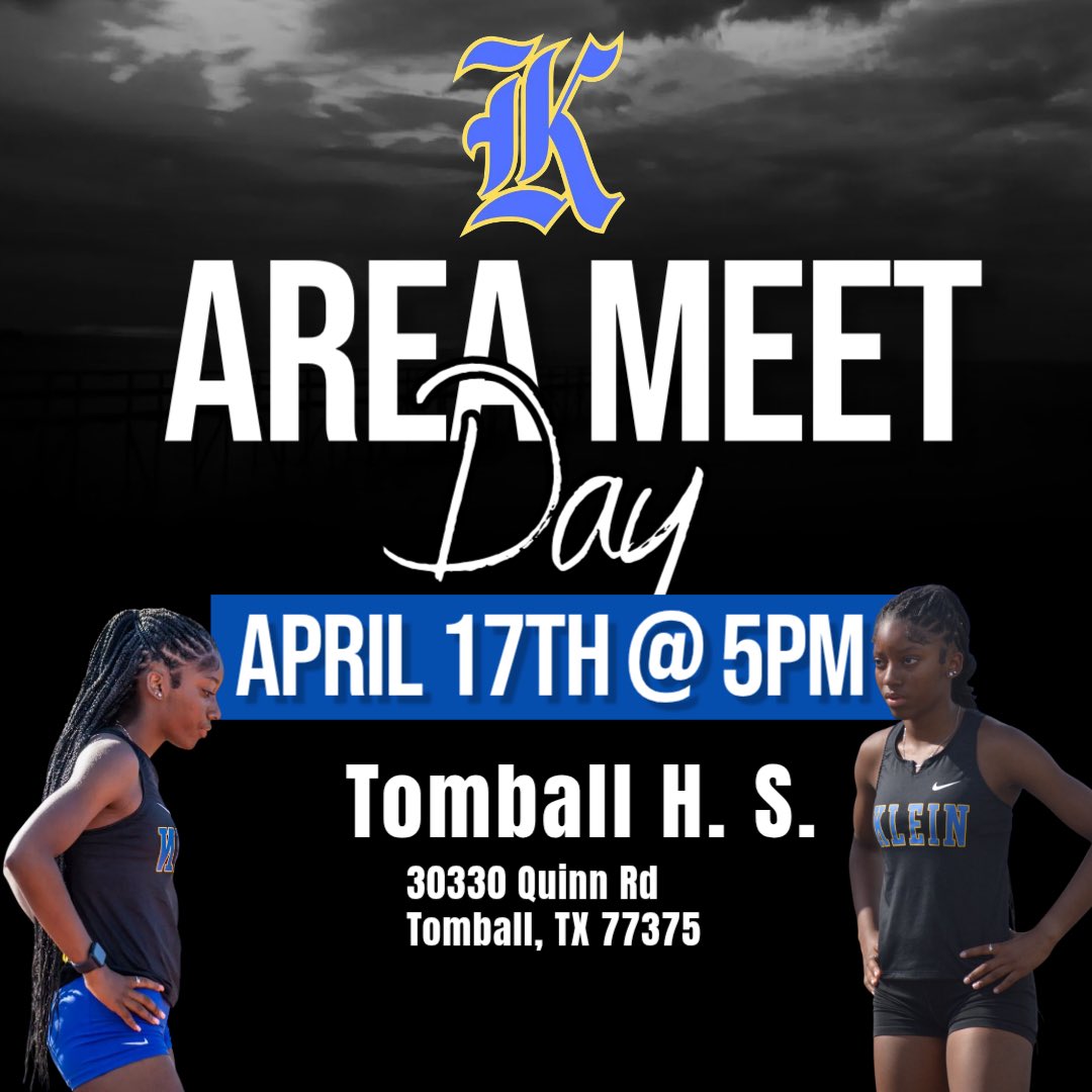jmrogers_cte's tweet image. Tomorrow is Area Meet Day. Come out to Tomball High &amp;amp; Cheer @AliyaJourdan On. #RoadToState #SophomoreSeason #TrackAthlete #Sprinter