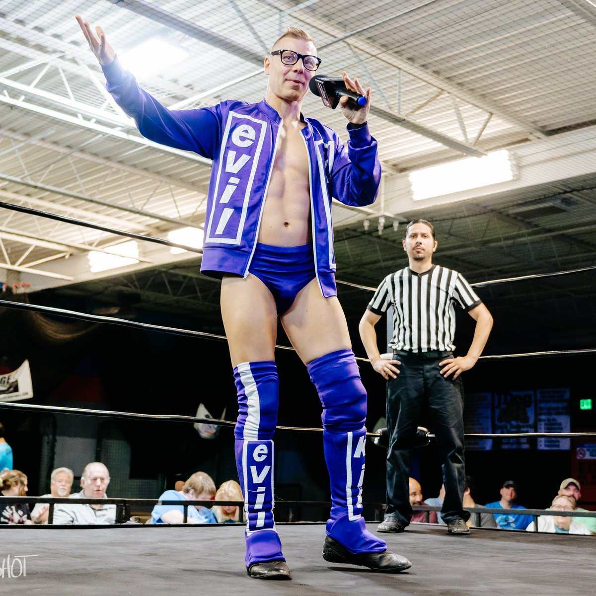iamevilkip's tweet photo. Let's see how WRONG you all are...
What songs will Evil Kip sing tomorrow at @ISPWWrestling?
You can even make requests....that Evil Kip will ignore.
#IAmEvil #SingOff https://t.co/86mQLsNb1U