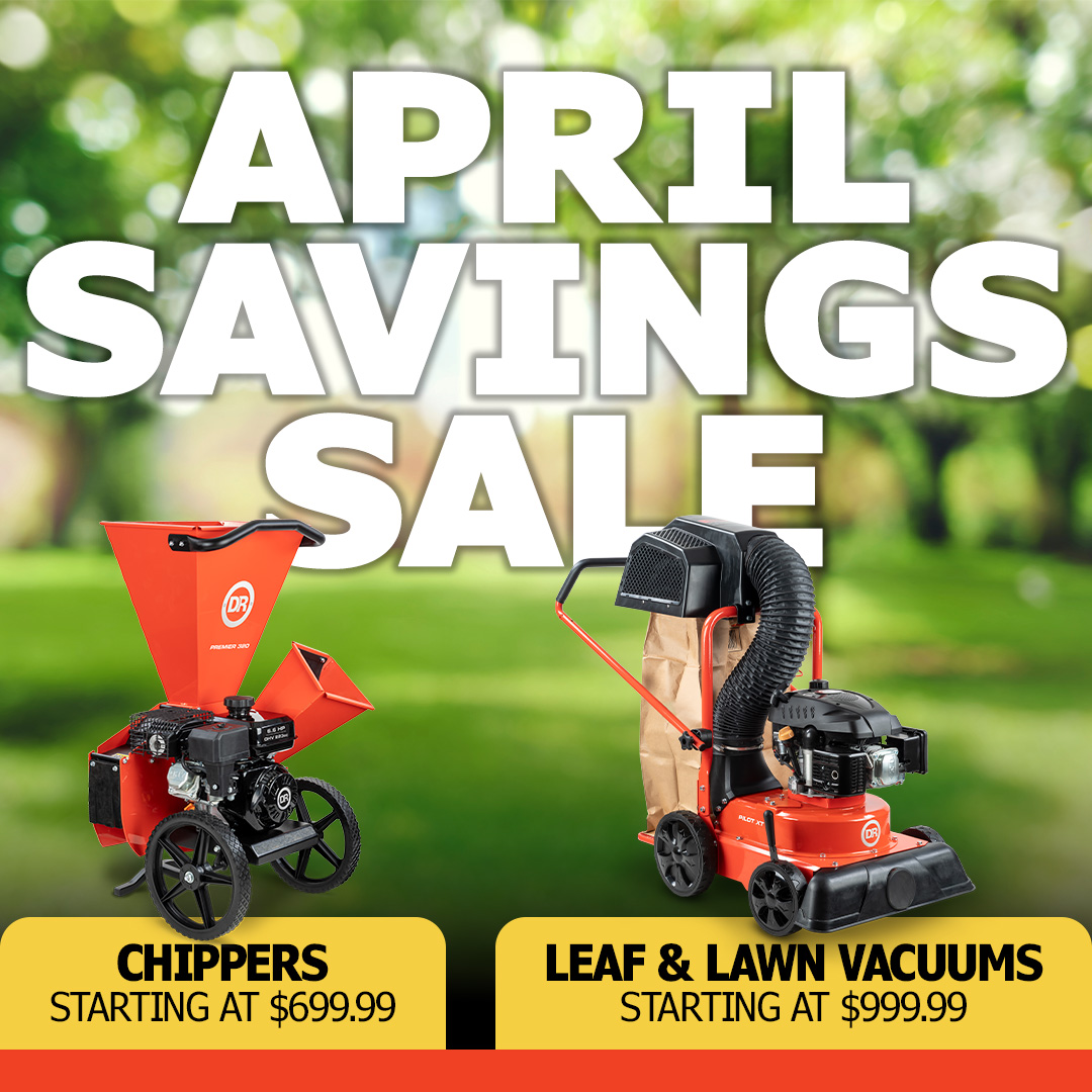 DRPowerEquip's tweet image. ⏰ DEADLINE DAY ⏰ 
Last chance to save on leaf &amp;amp; lawn vacuums and chippers in our APRIL SAVINGS SALE.

Clear leaves &amp;amp; branches fast—and save before the day is over. 
Shop now: bit.ly/4dbiuql 

#AprilSavings #DeadlineDay #LeafVacuum #Chipper #YardCleanup