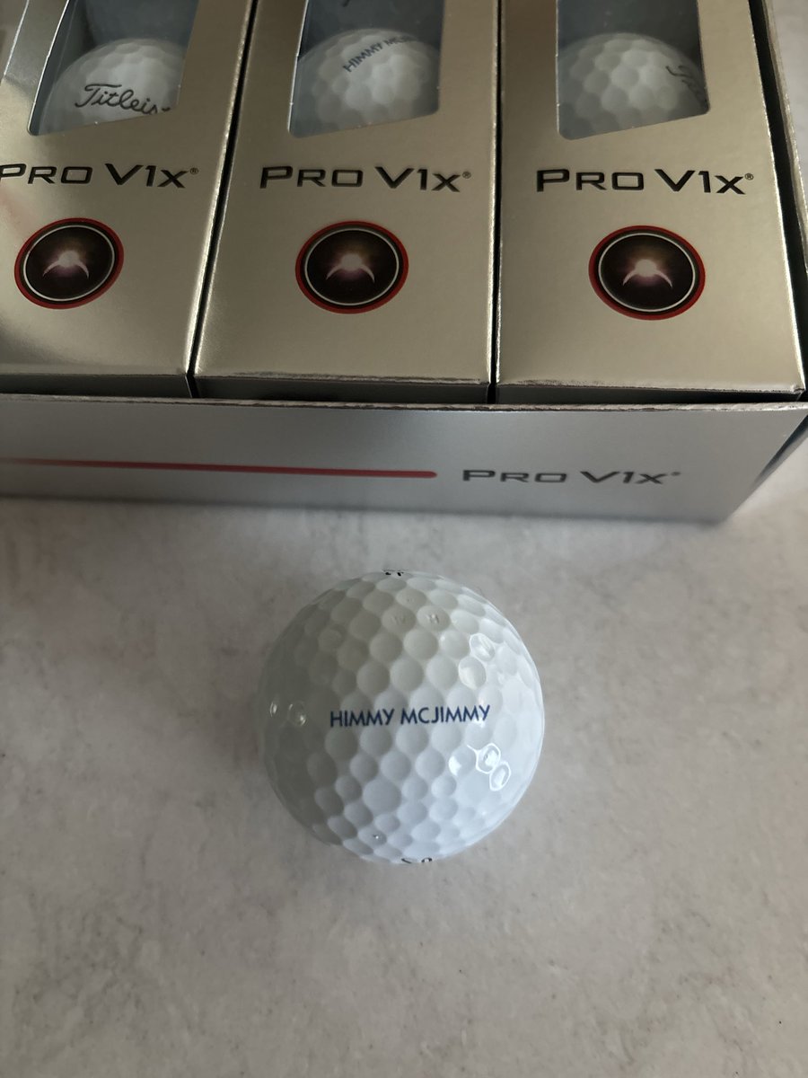 The country club hates to see Himmy McJimmy coming #TheseBallsWillBeGoneByJuly