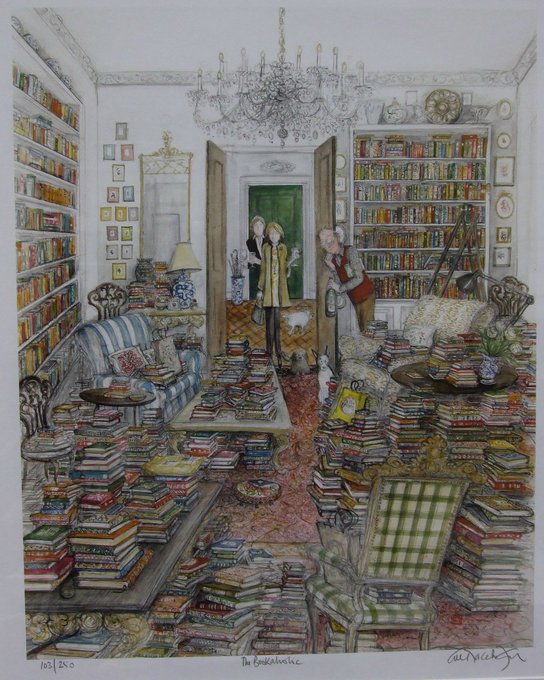 LiterateIndy's tweet photo. The Bookaholic.

(Sue Macartney-Snape) https://t.co/70wS9myWqM