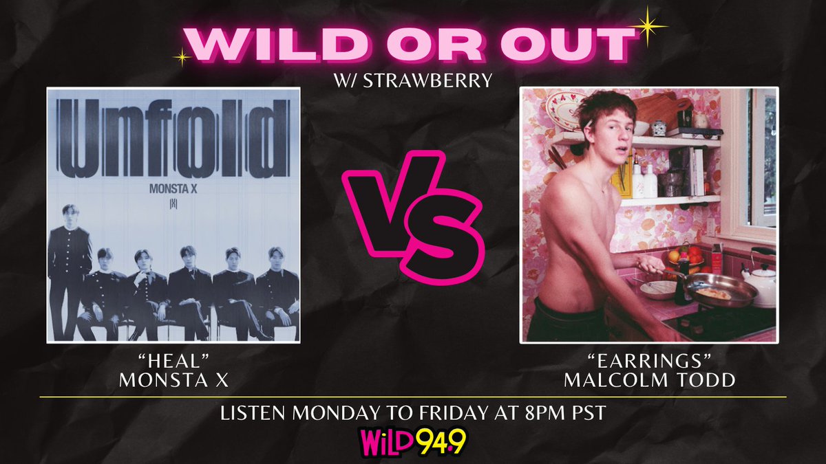 Wild949's tweet image. Tonight at 8p PST! Tune in for #WiLDorOUT to hear #Heal by @OfficialMONSTAX #몬스타엑스 and #Earrings by #MalcolmTodd

🔥 Don't forget to vote in the comments; the winner moves on next week! Tune in on the #iHeartRadio app with @STRAWBERRYradio 🍓

📻 WiLD949.com/Listen