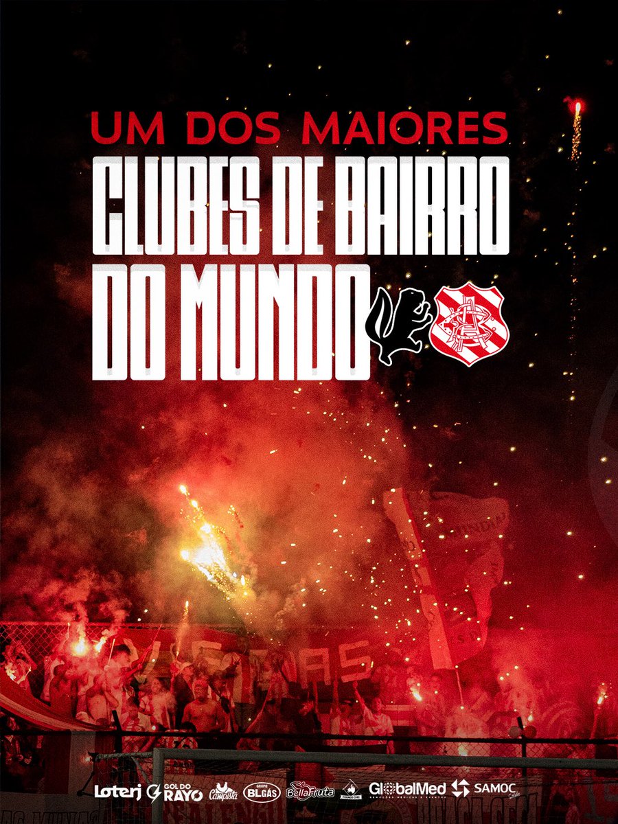 Banguoficial's tweet photo. 🌍 O mundo reconhece o que a gente sempre soube!

O Bangu foi eleito pela revista Panenka como um dos maiores clubes de bairro do planeta em um seleto grupo que reúne equipes com identidade, história e ligação profunda com suas comunidades. + https://t.co/GHFBprT5Ct