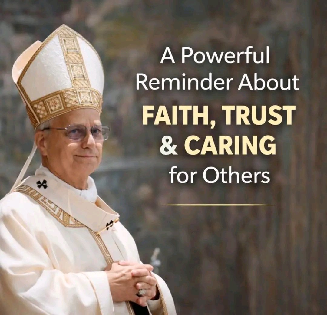 towerofdavid01's tweet photo. Trust, faith and caring 
#catholicnews 
#popeleo https://t.co/3DzdbLQLdP