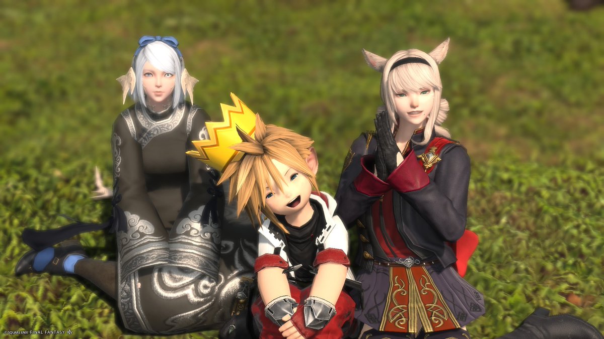 umekitiyuu's tweet image. ご新規のリヲンさんと〜　#FF14 #FC手羽先 #mandragora