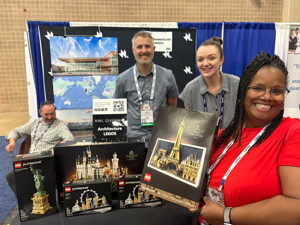 NWLArchitects's tweet photo. What an incredible weekend at the NSBA Conference in San Antonio!
 
We had a great time connecting with school board members from across the country. Thank you to everyone who stopped by our booth. Here’s to building brighter futures for K-12 students everywhere!

@NSBAPublicEd https://t.co/4BOKKXW4RF