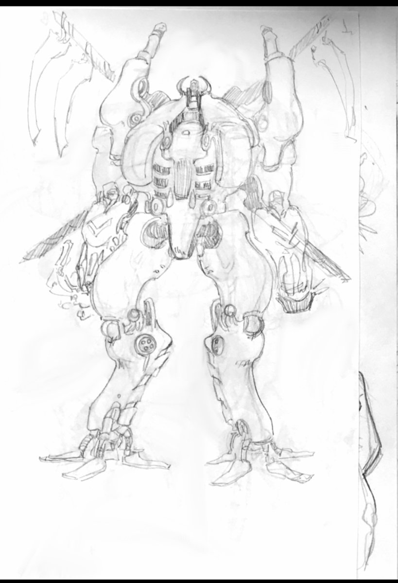 cablaggio27071's tweet image. メカデザイン3
   #アニメ #コンセプトアート #メカ #メカデザイン #アニメキャラクターデザイン #sketch