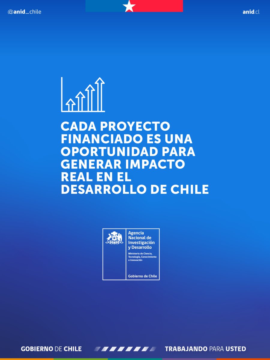 Agencia Nacional de Investigación y Desarrollo tweet media