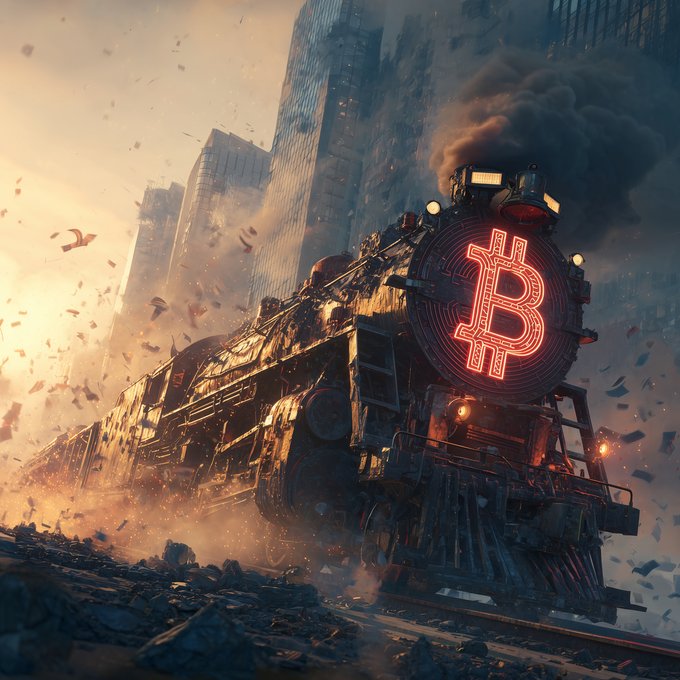 BanksterSlayer's tweet photo. ☑️ Nothing Stops The Bitcoin Train.
✅ JPM, BofA, Wall Street: all capitulated.

🍊 FOLD App: holds Bitcoin and Cash.
🍊 Make payments: EARN FREE BITCOIN 
🍊 Buy Gift Cards: EARN FREE BITCOIN 
🍊 EACH DAY: EARN FREE BITCOIN 

⏩ https://t.co/dCh0KIzcsx
#Refer @fold_app  #AP16 https://t.co/dLAZo9D1mU