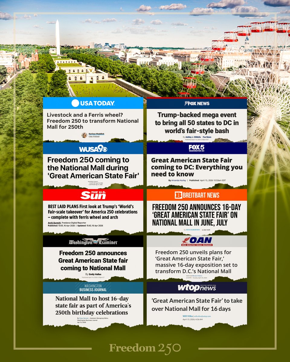 Freedom 250 tweet media