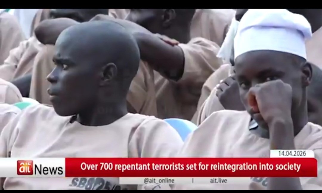 davidbassey555's tweet photo. @AIT_Online Does these faces appear to you like people that have repented??

This is one of the reason terrorism will not stop in Nigeria. 

I hate this particular act and it will not be well with the person's generation that started this shit.... https://t.co/NT7sv7y7up