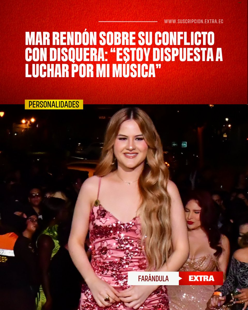 DiarioExtraEc's tweet photo. La cantante ecuatoriana Mar Rendón revela en EXTRA los detalles de su problema con una disquera y agradece el apoyo de sus fanáticos. ¿Qué pasó? 🤔

Los detalles 👉 https://t.co/eoMvZmNMAa https://t.co/mhwf2bueen
