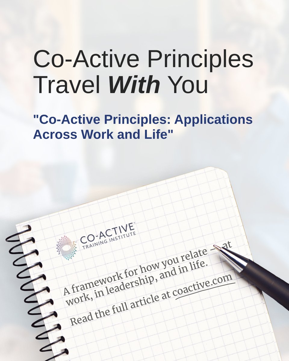 CoactiveLeaders's tweet photo. Co-Active principles aren’t just for coaches.

They’re a practical way to show up with more curiosity, presence, and humanity in your career, your leadership, your community, &amp; your life.

Ready to see how Co-Active coaching applies across work and life? 🔗https://t.co/6IKVOjWqwa https://t.co/EKsdZirVP9