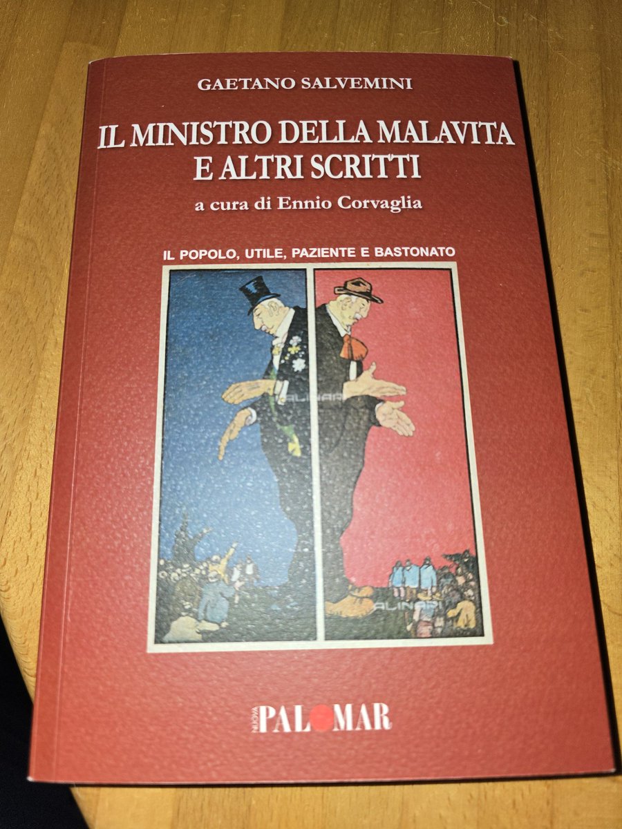 È in tuo onore che rileggo volentieri, questa sera, qualche pagina del libro da cui hai tratto l'appellativo brillantemente affibbiato al sedicente lavoratore ministeriale.
