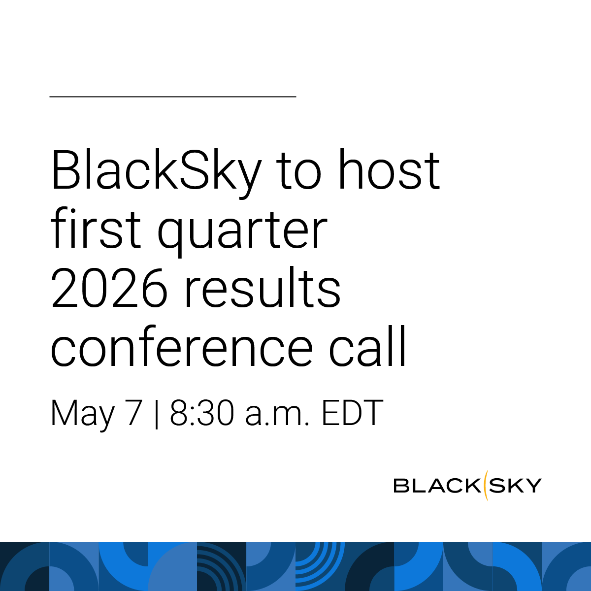 BlackSky tweet media