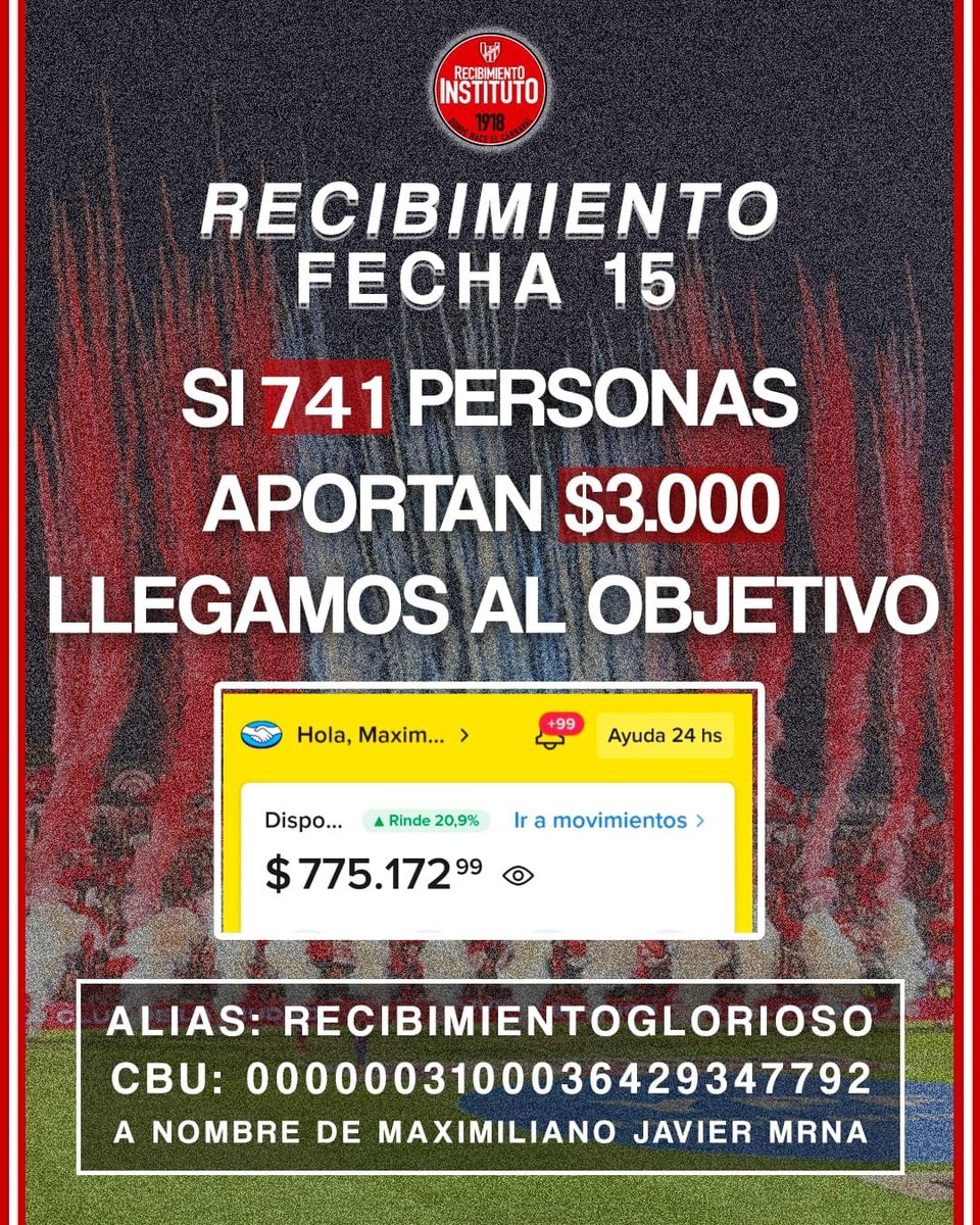 Recibimiento Instituto tweet media