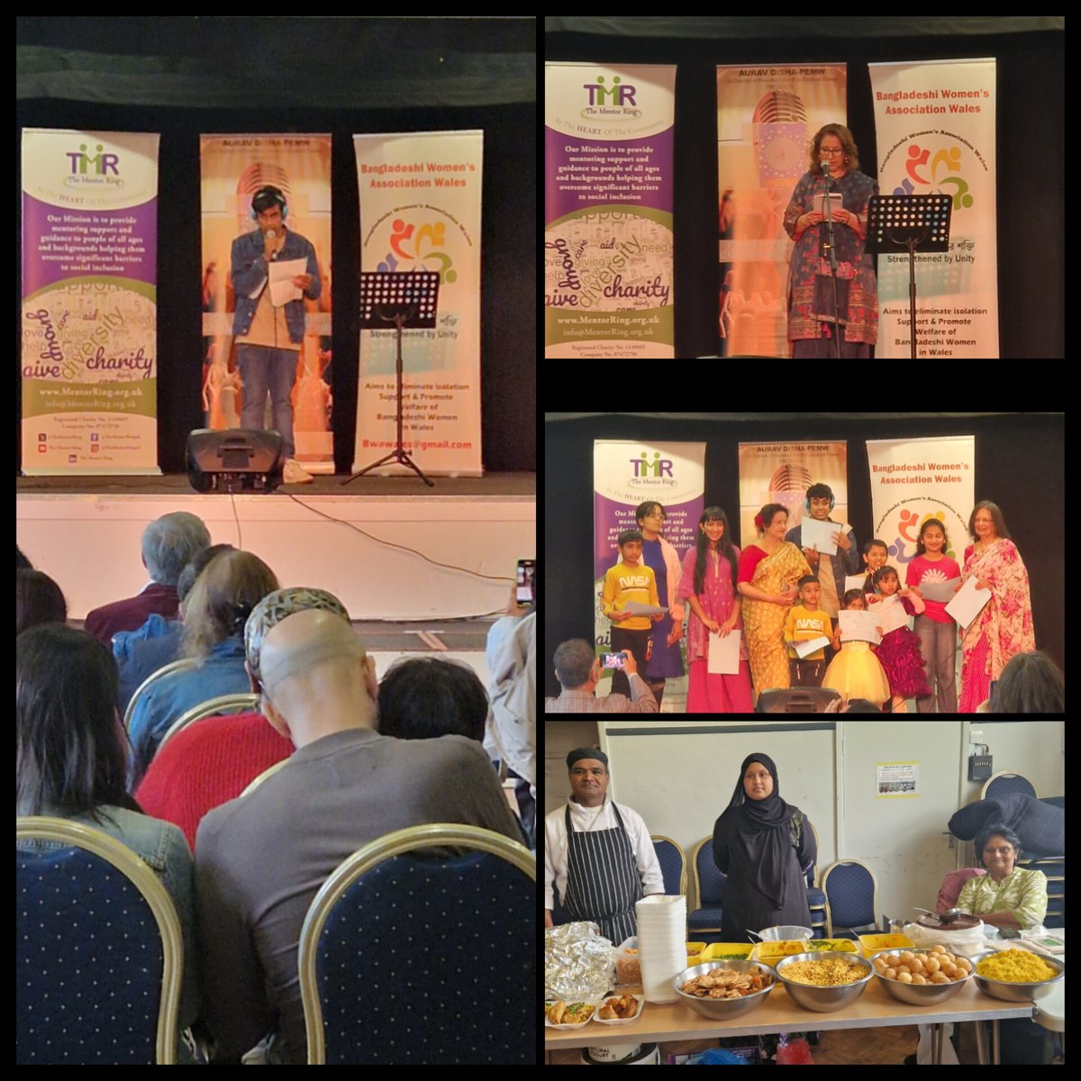 TheMentorRing's tweet image. Spring vibes and shining #talent at the recent cultural event with #AuravDisha.
Incredible to see both children and adults take the stage with growing confidence and skill.
Beautiful #performances, and a #community full of heart. @WelshGovernment @Arts_Wales_  @DiwylliantCymru