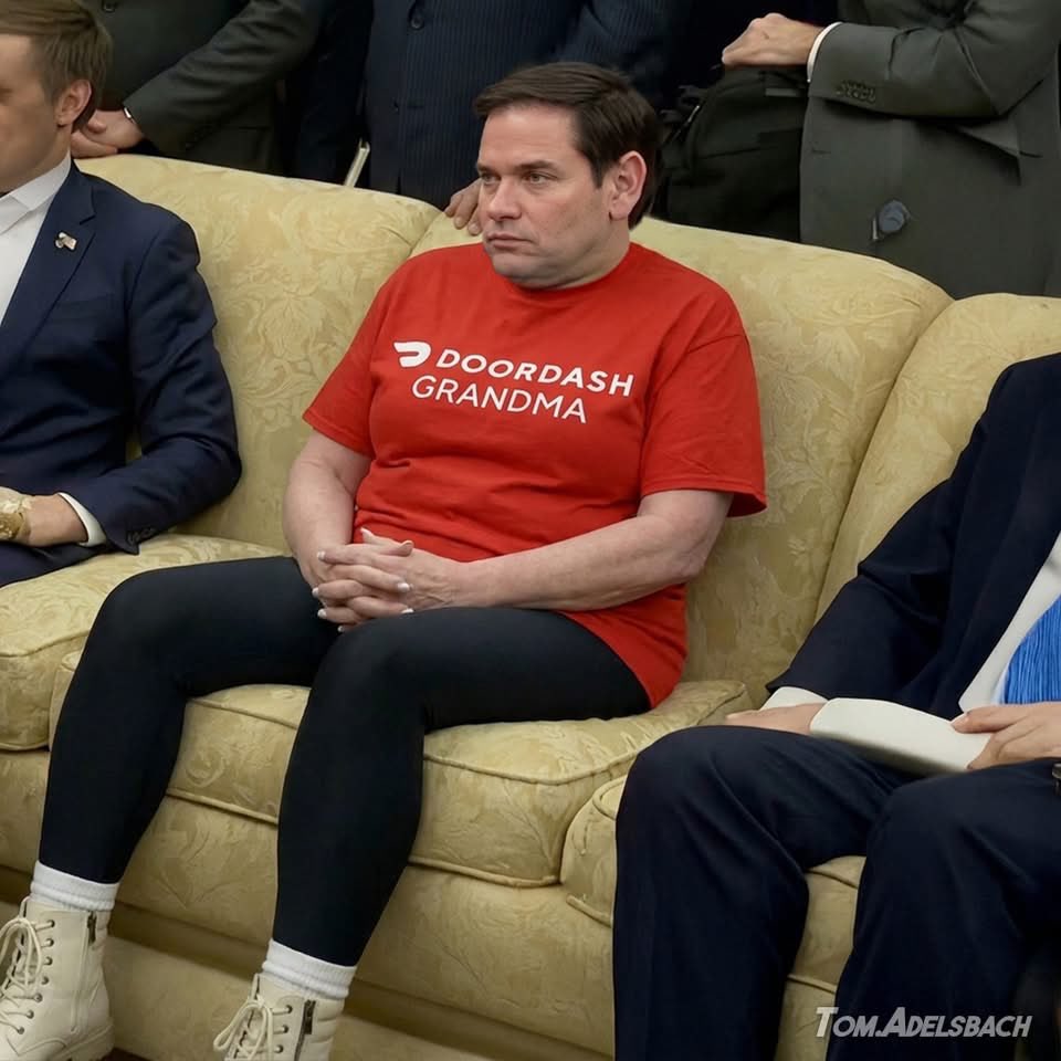 jasonllevin's tweet image. BREAKING: Marco Rubio has been relieved of his duties as Secretary of State and resigned to a more integral position in the Trump administration.

#MarcoRubio #DoorDash