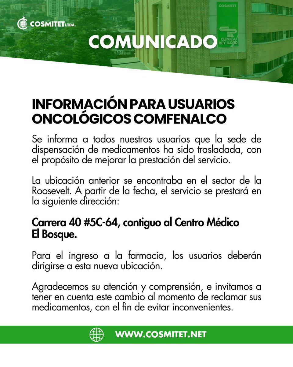 Cosmitet Ltda tweet media
