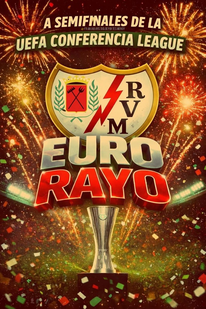koreanoel's tweet photo. ¡Nadie frena este sueño europeo!

Vaya partido el que se jugó en Atenas...

@RayoVallecano se repuso del agobio, y ganó la eliminatoria a @AEK_FC_OFFICIAL
@orbelin90

#TeAmoRayoVallecano https://t.co/AIAIQf2kzj
